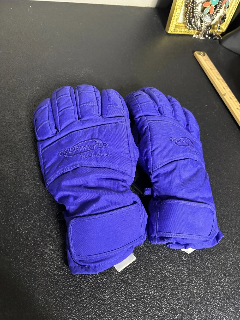 Obermeyer Hydroblock Women’s Royal Purple Insulated Winter Gloves Medium